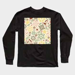 Henna Nature Florals Long Sleeve T-Shirt